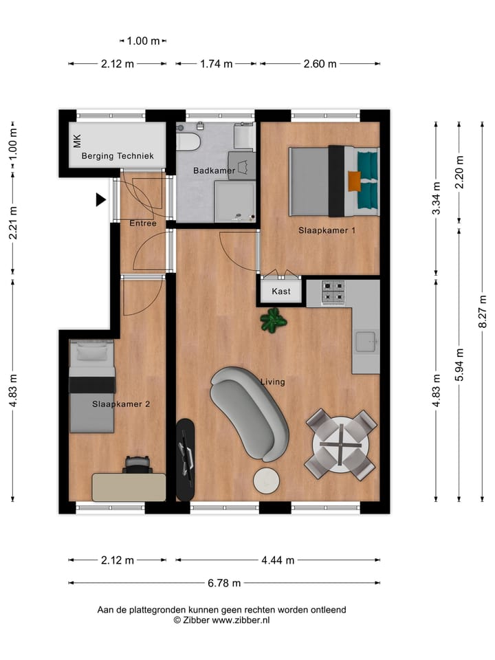 Foto 40 van Achterom 38-D