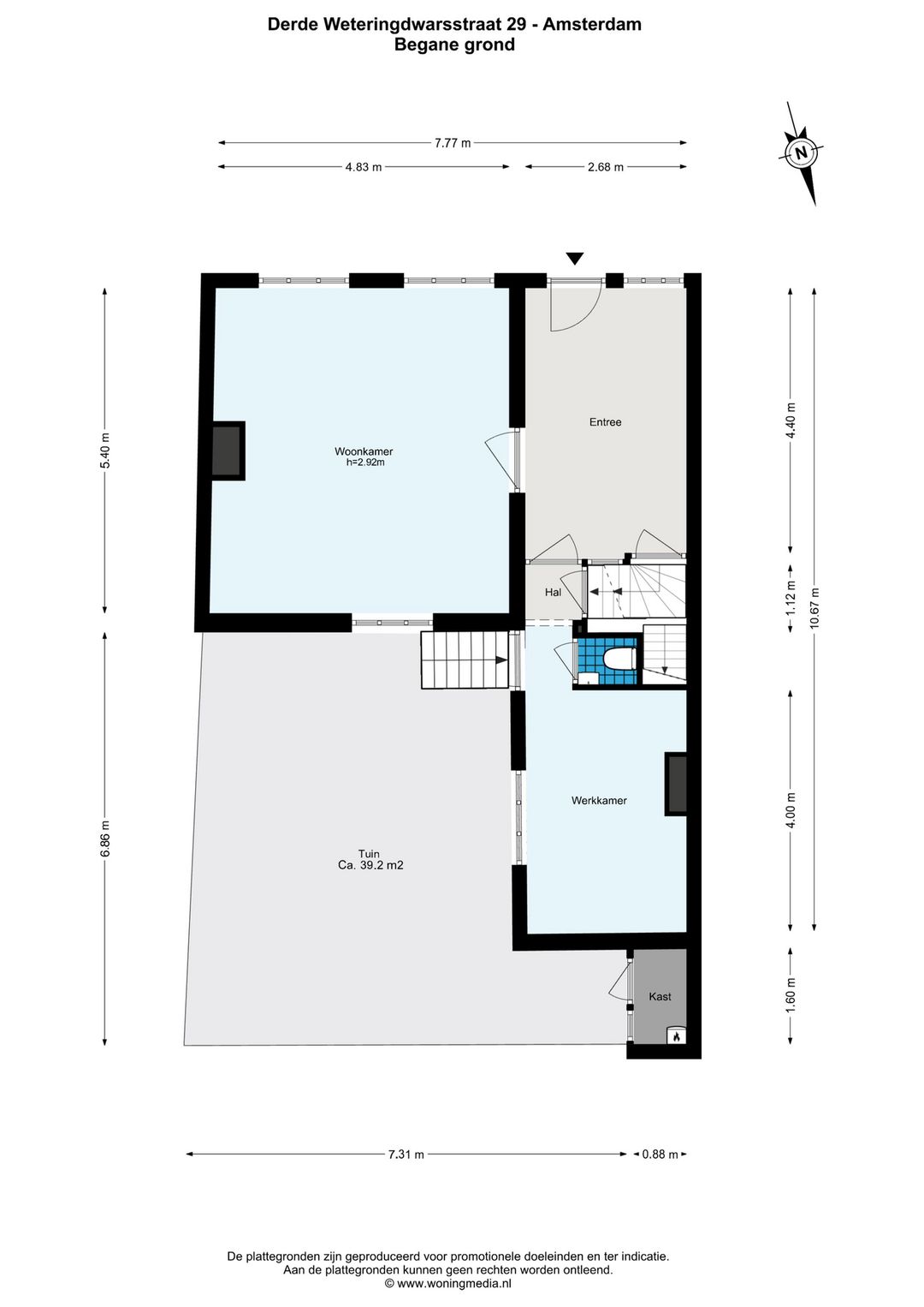 Foto 47 van Derde Weteringdwarsstraat 29