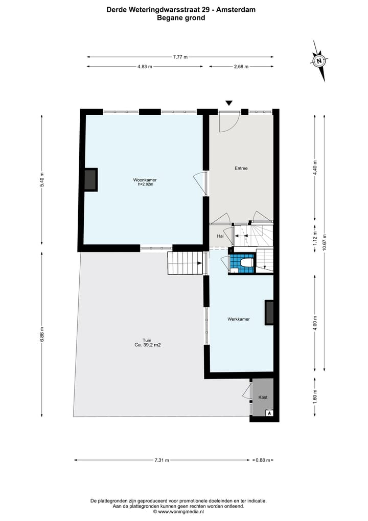 Foto 47 van Derde Weteringdwarsstraat 29
