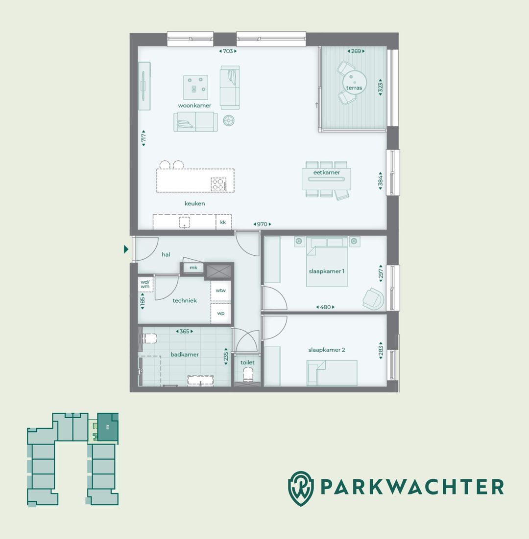 Foto 2 van Type E (Bouwnr. 2.08)