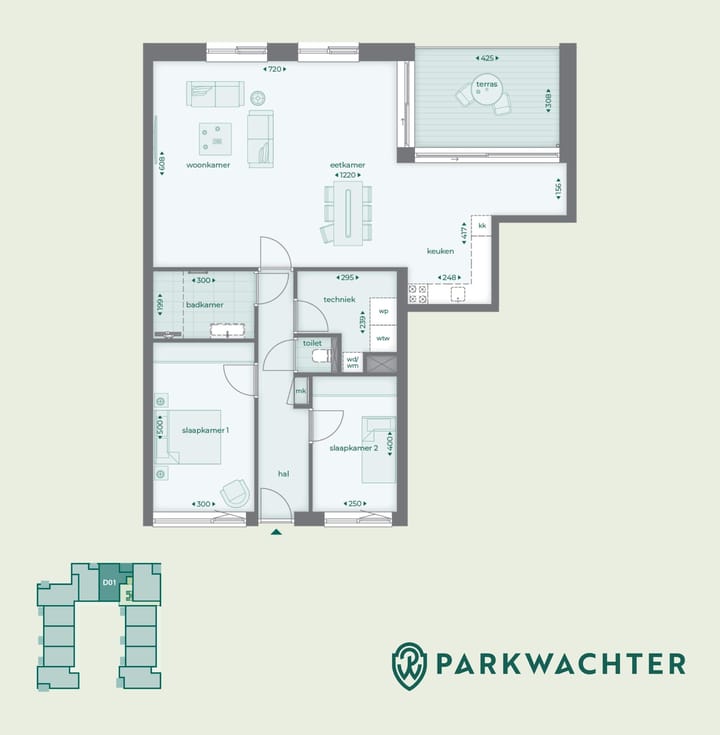 Foto 2 van Type D1 (Bouwnr. 1.07)