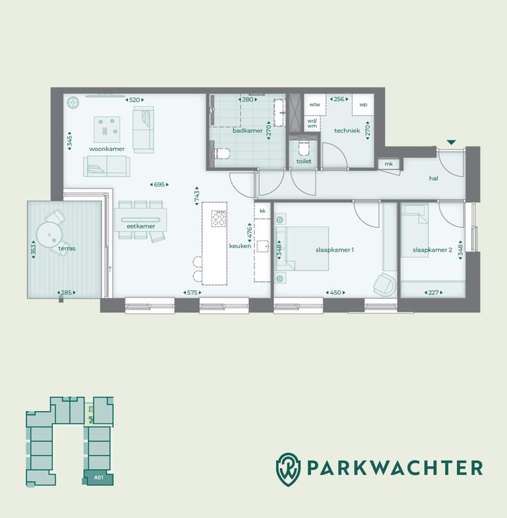 Foto 2 van Type A1 (Bouwnr. 0.12)