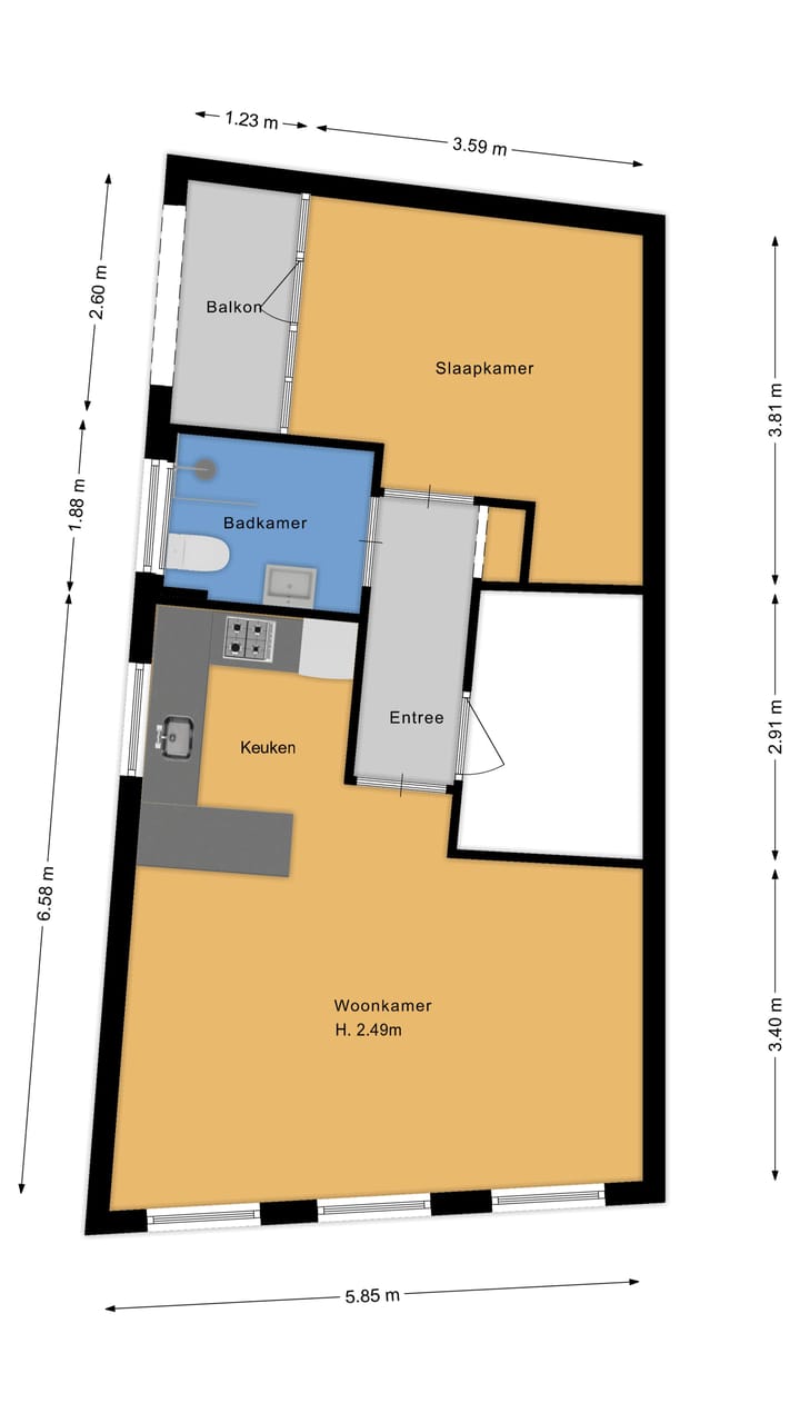 Foto 21 van Gierstraat 76-B