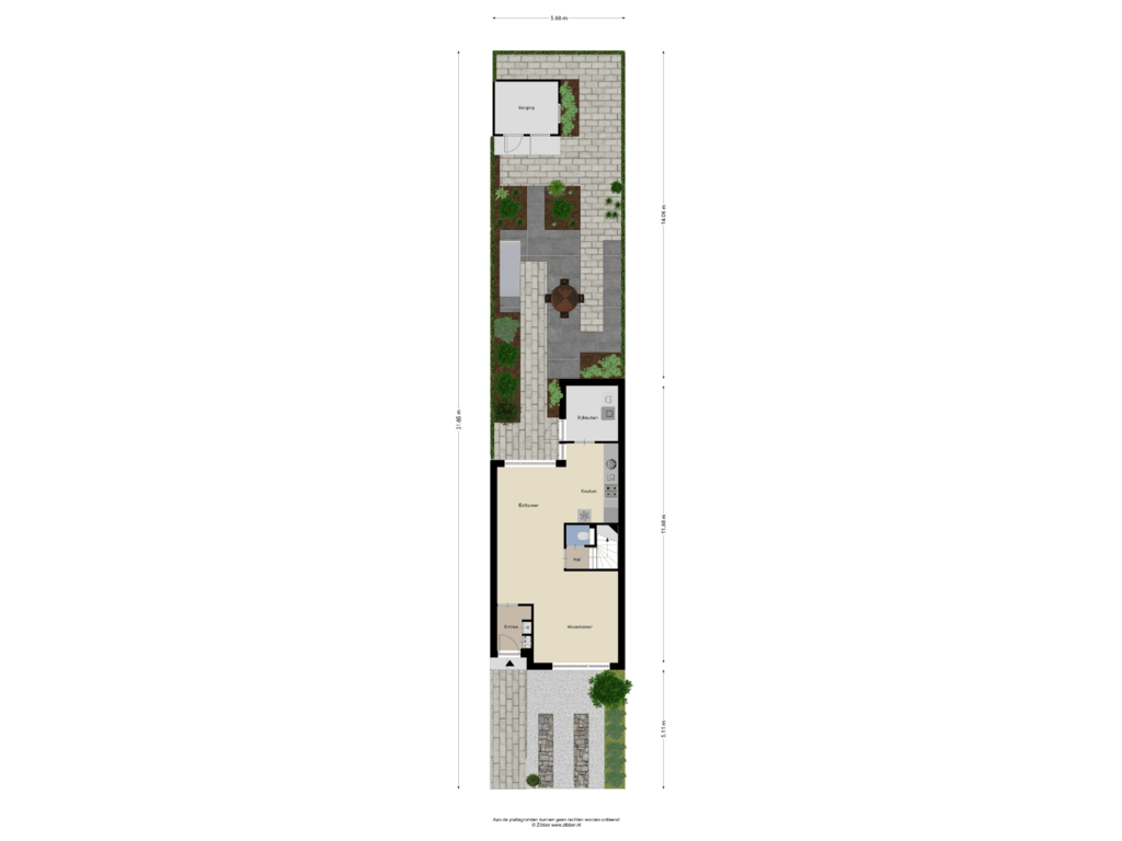 Begane Grond  Tuin