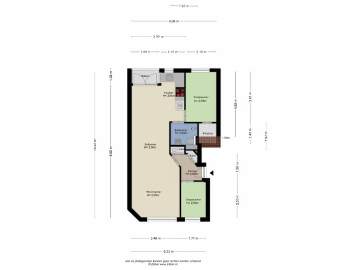 Foto 26 van Tweede Helmersstraat 39-1
