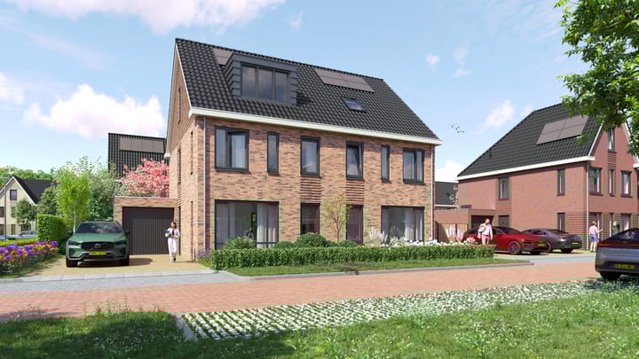 Foto 5 van Twee-onder-één-kapwoning - fase 3A (Bouwnr. 124)