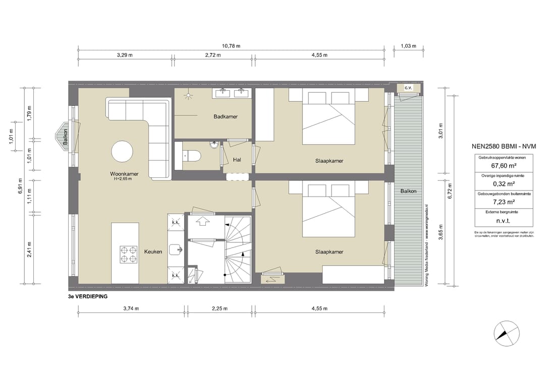 Foto 28 van Andreas Bonnstraat 32-3