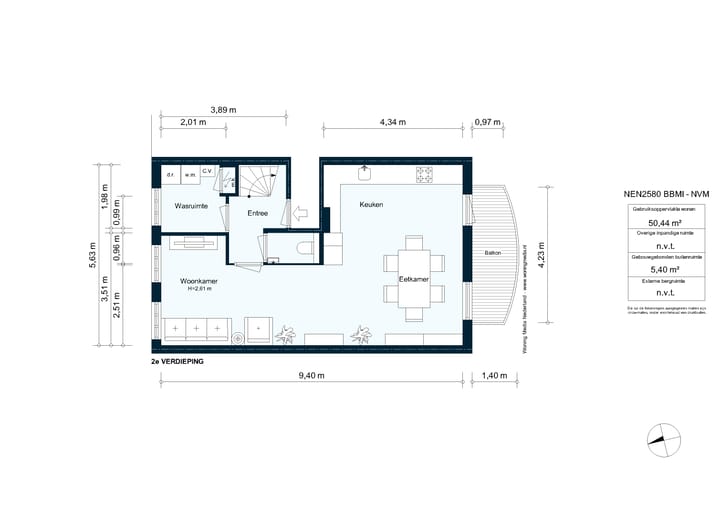 Photo 30 of Derde Weteringdwarsstraat 10-C