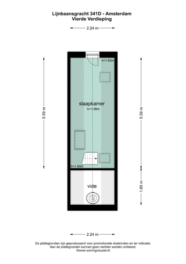 Foto 45 van Lijnbaansgracht 341-D