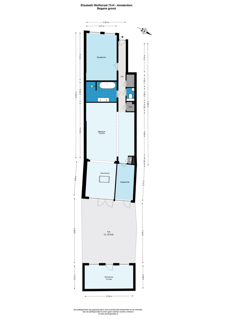 Foto 30 van Elisabeth Wolffstraat 73-H