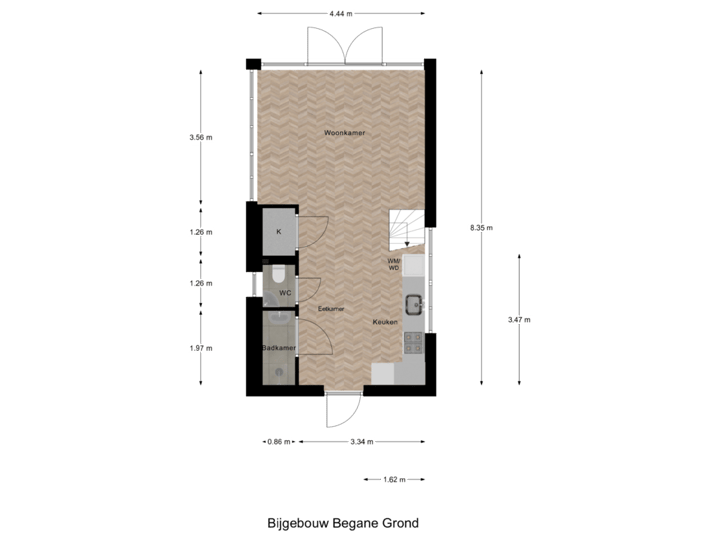 Bijgebouw Begane Grond