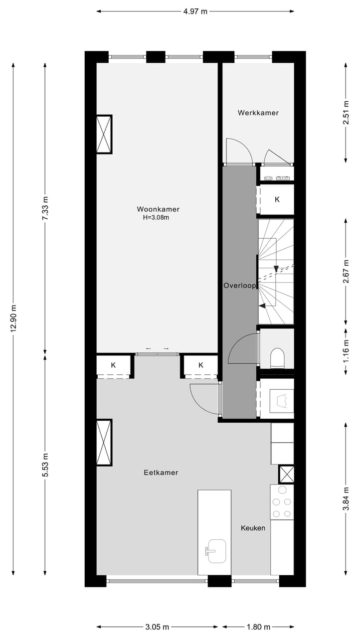 Foto 47 van Sint-Agathastraat 58-A