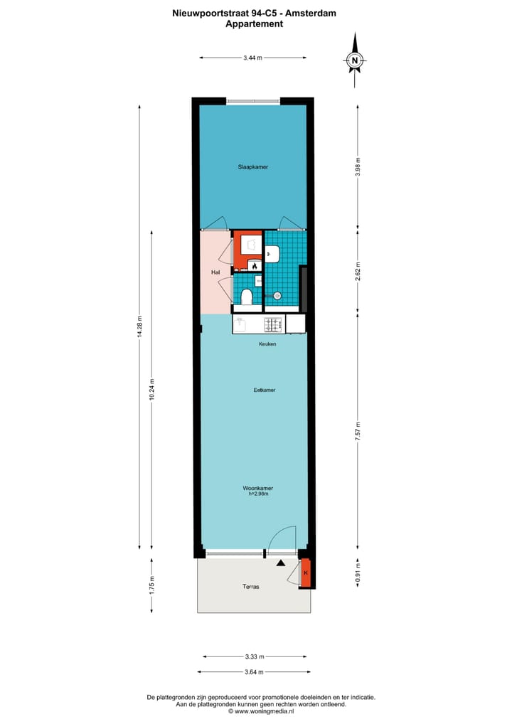 Foto 21 van Nieuwpoortstraat 94-C5