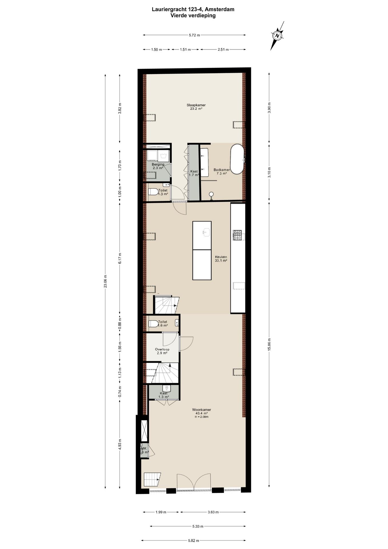 Foto 39 van Lauriergracht 123-4