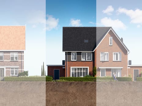 twee-onder-één-kapwoning (Bouwnr. 75)