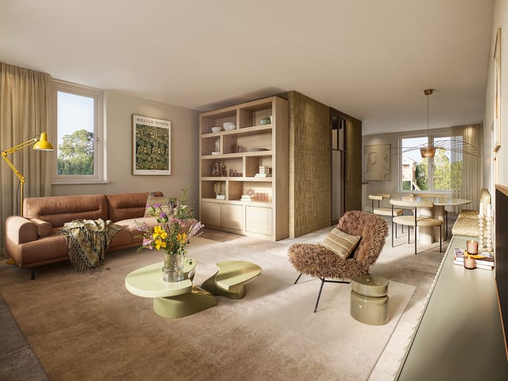 Foto 3 van twee-onder-één-kapwoning (Bouwnr. 76)