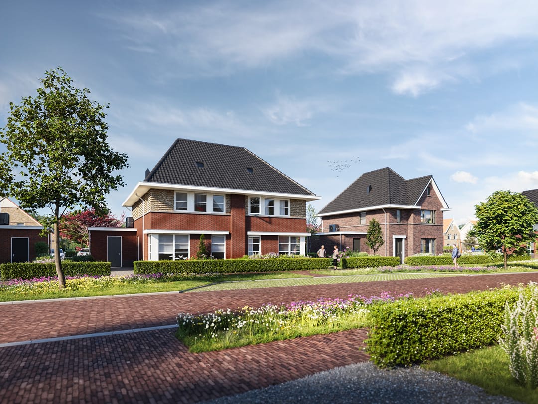 Foto 2 van twee-onder-één-kapwoning (Bouwnr. 78)