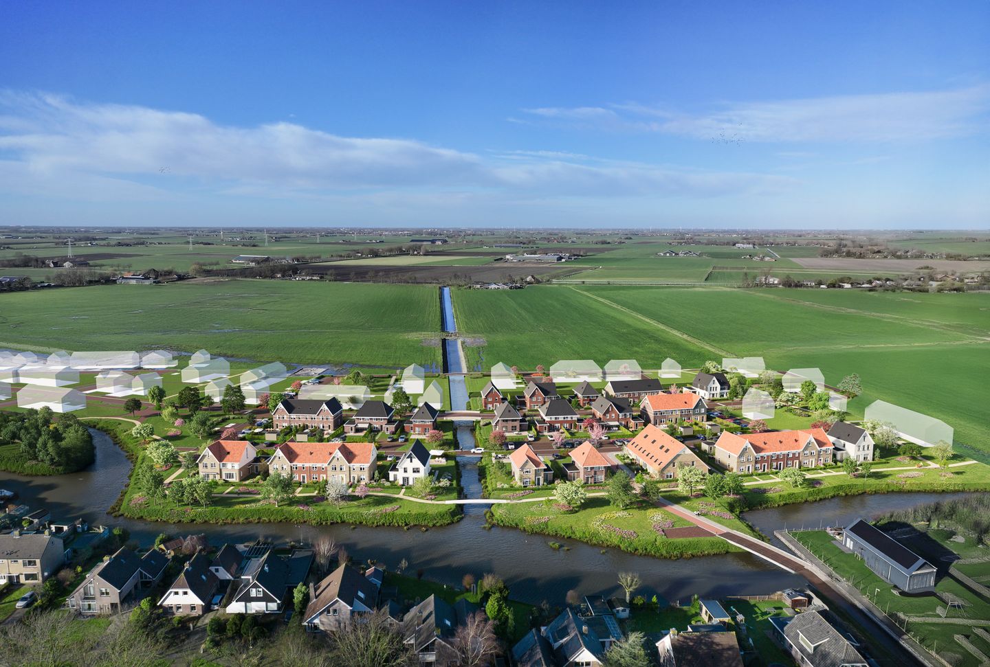 Foto 5 van twee-onder-één-kapwoning (Bouwnr. 87)