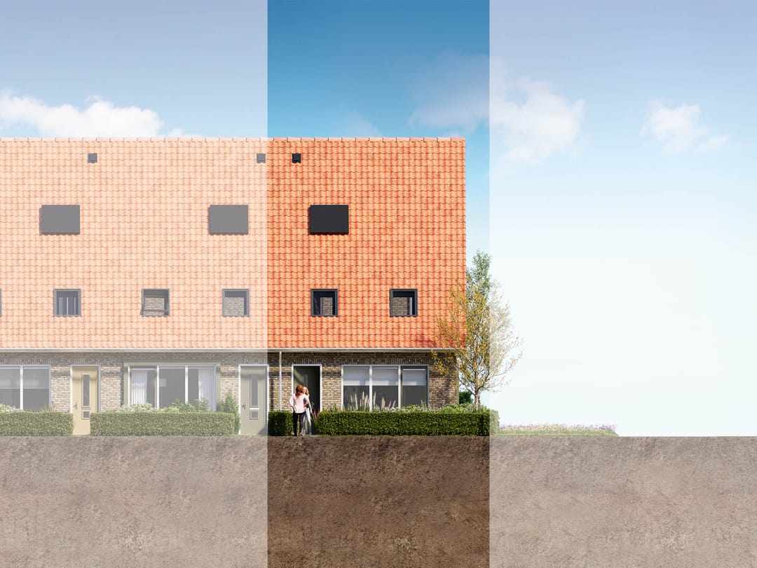 Foto 1 van Rug-aan-rug-hoekwoning (Bouwnr. 100)