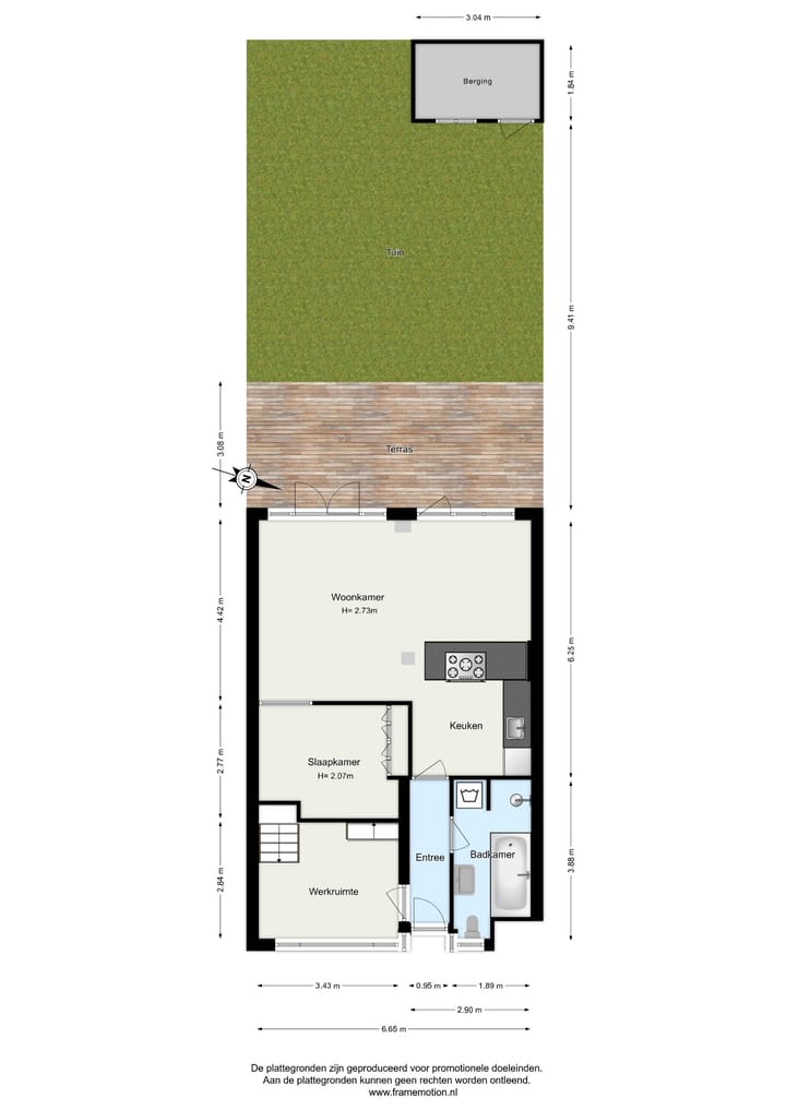 Foto 50 van Sourystraat 21-C