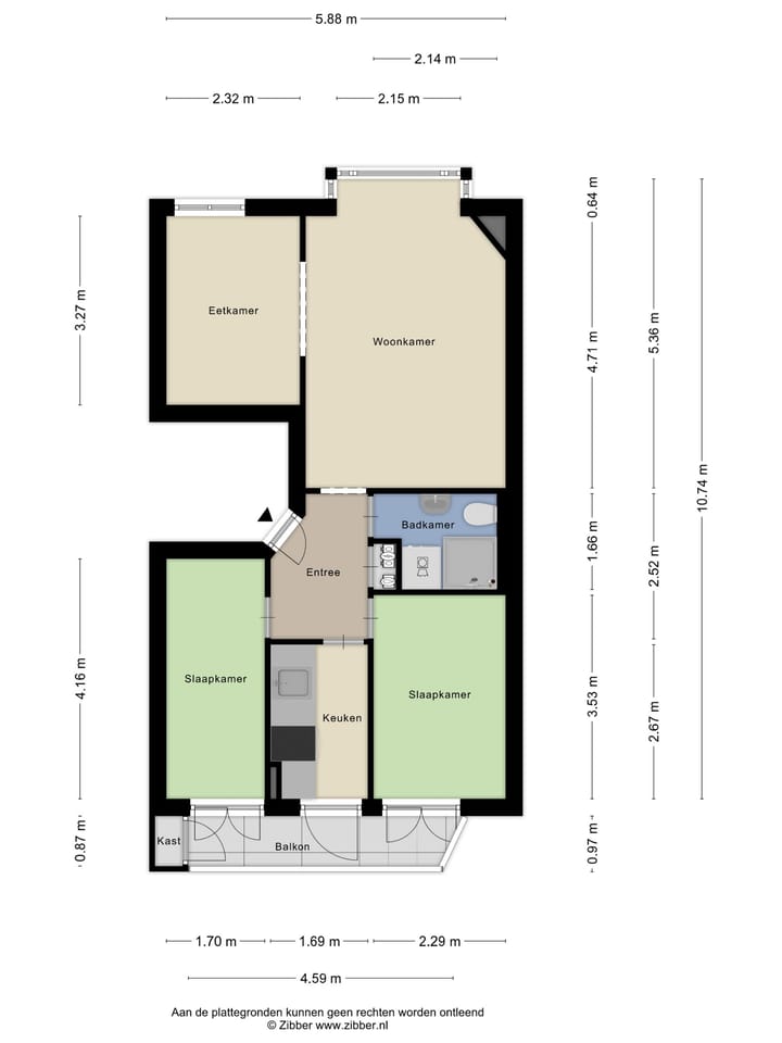 Foto 26 van Elckerlijcstraat 28-3