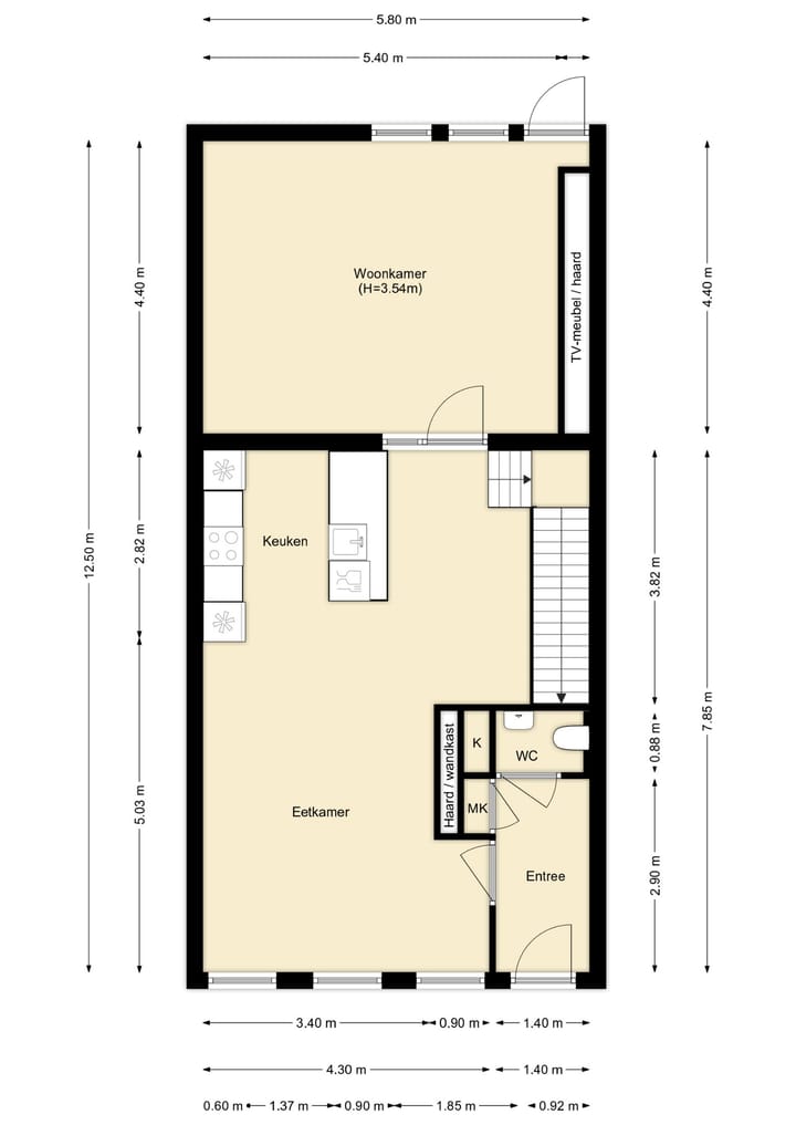 Foto 5 van Burg H v Sleenstr 10