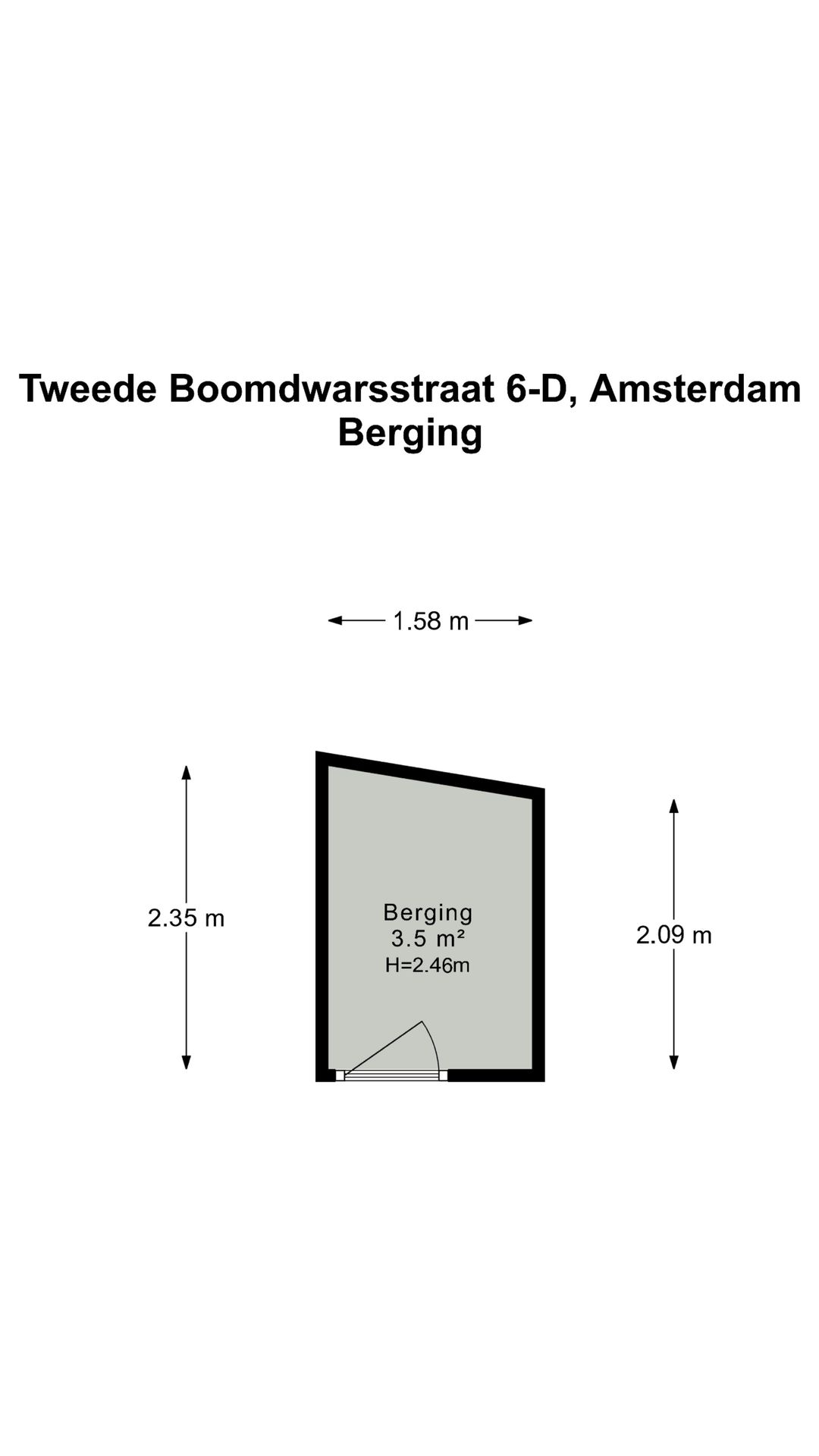 Foto 28 van Tweede Boomdwarsstraat 6-D