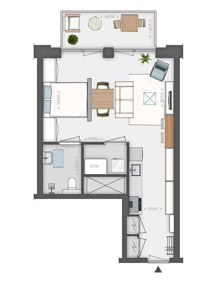 Photo 2 of B1 (Bouwnr. E-46)