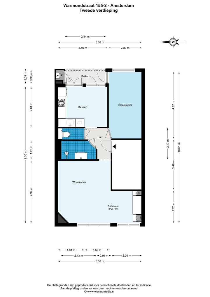 Foto 24 van Warmondstraat 155-2
