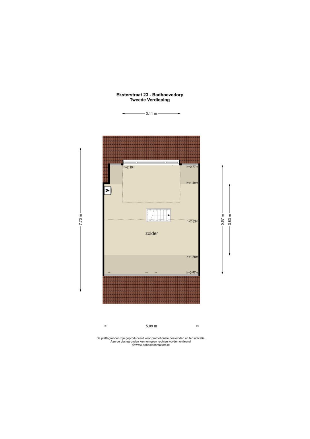 Foto 35 van Eksterstraat 23