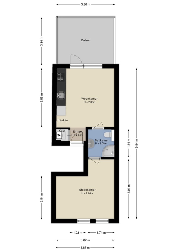 Foto 25 van Anthoniedijk 25-A