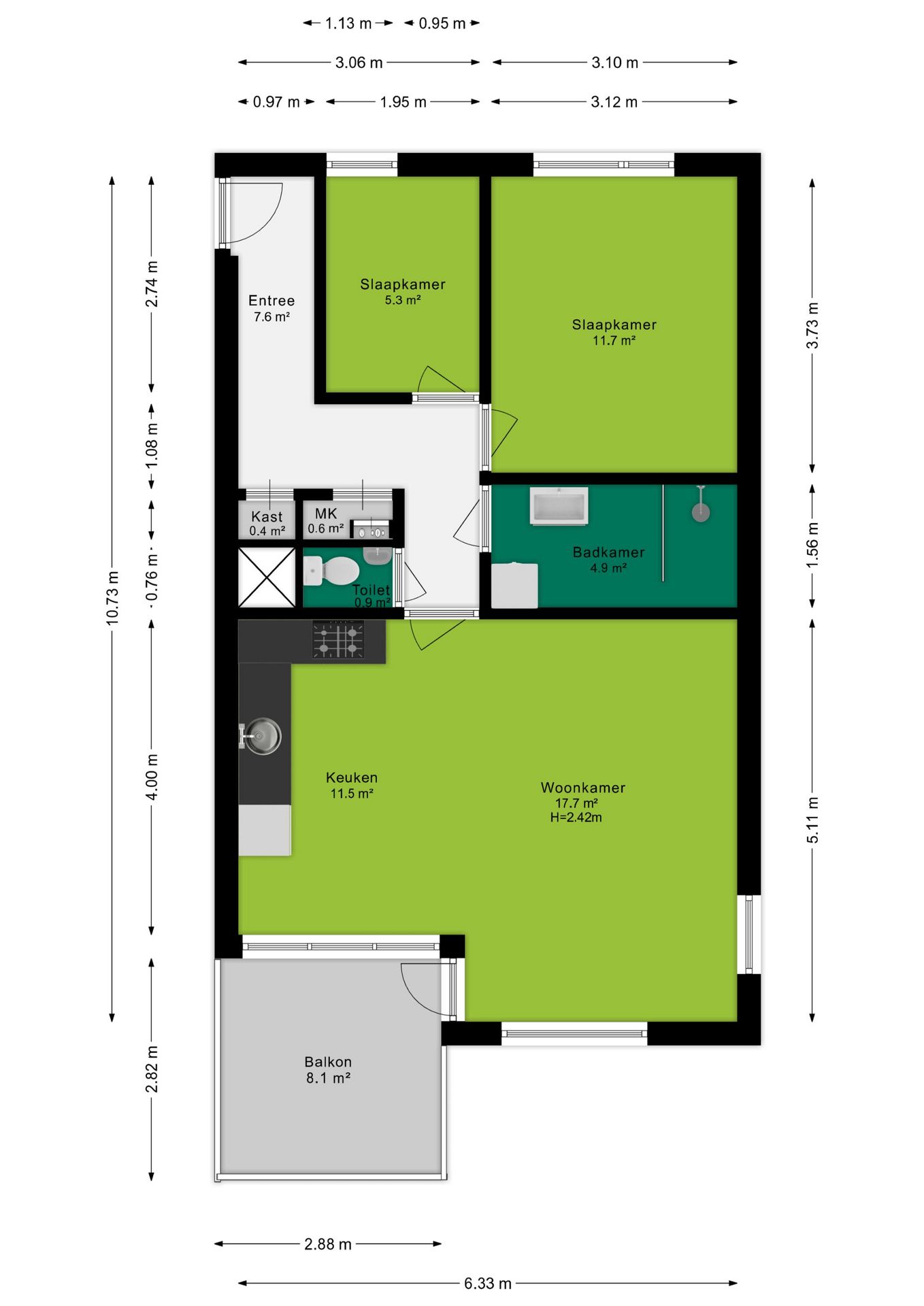 Foto 35 van Weegbree 56