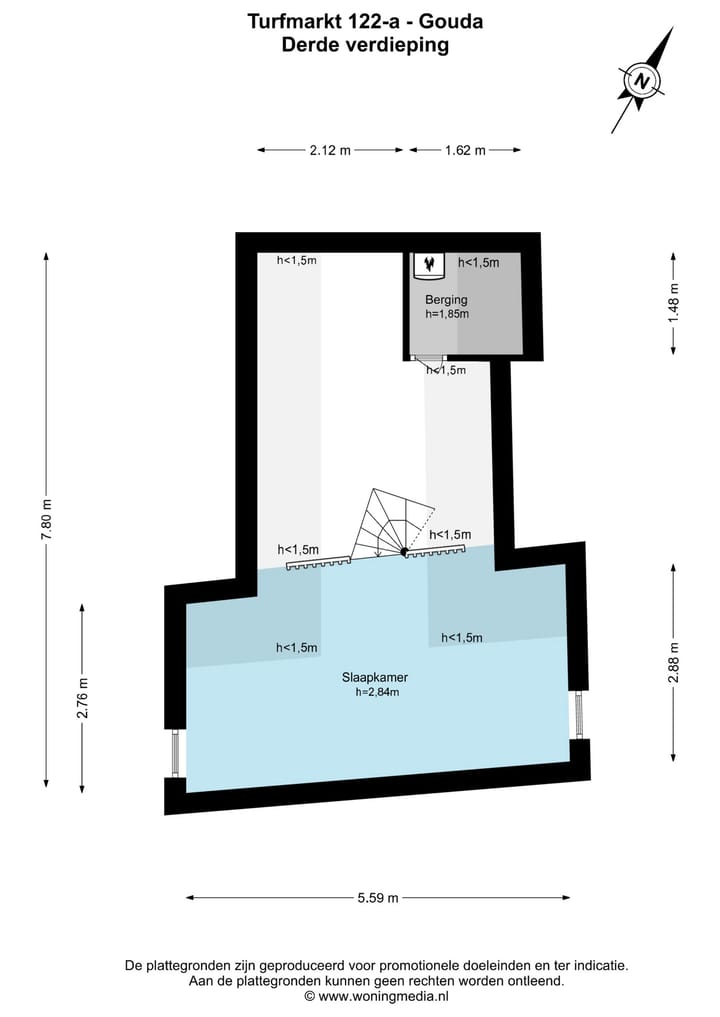 Foto 36 van Turfmarkt 122-A