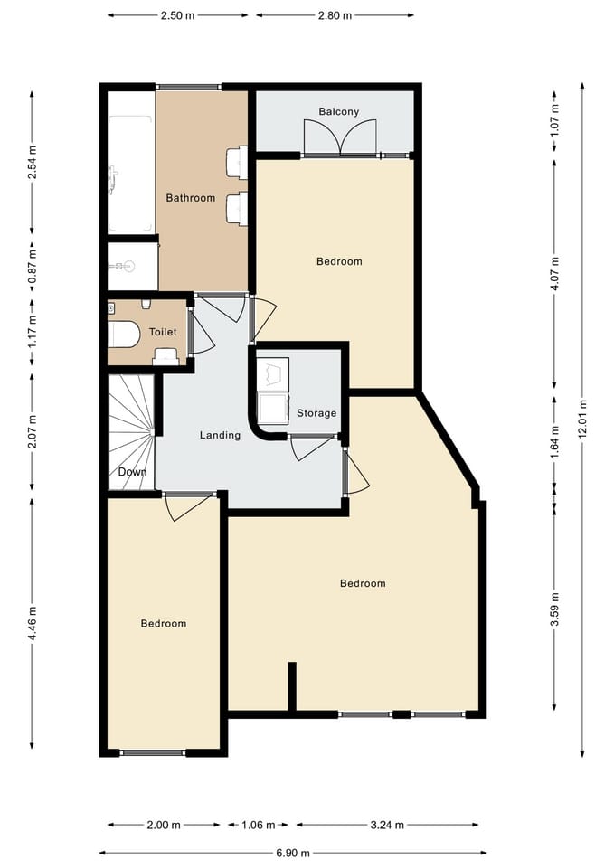 Foto 15 van Albrecht Dürerstraat 39-2