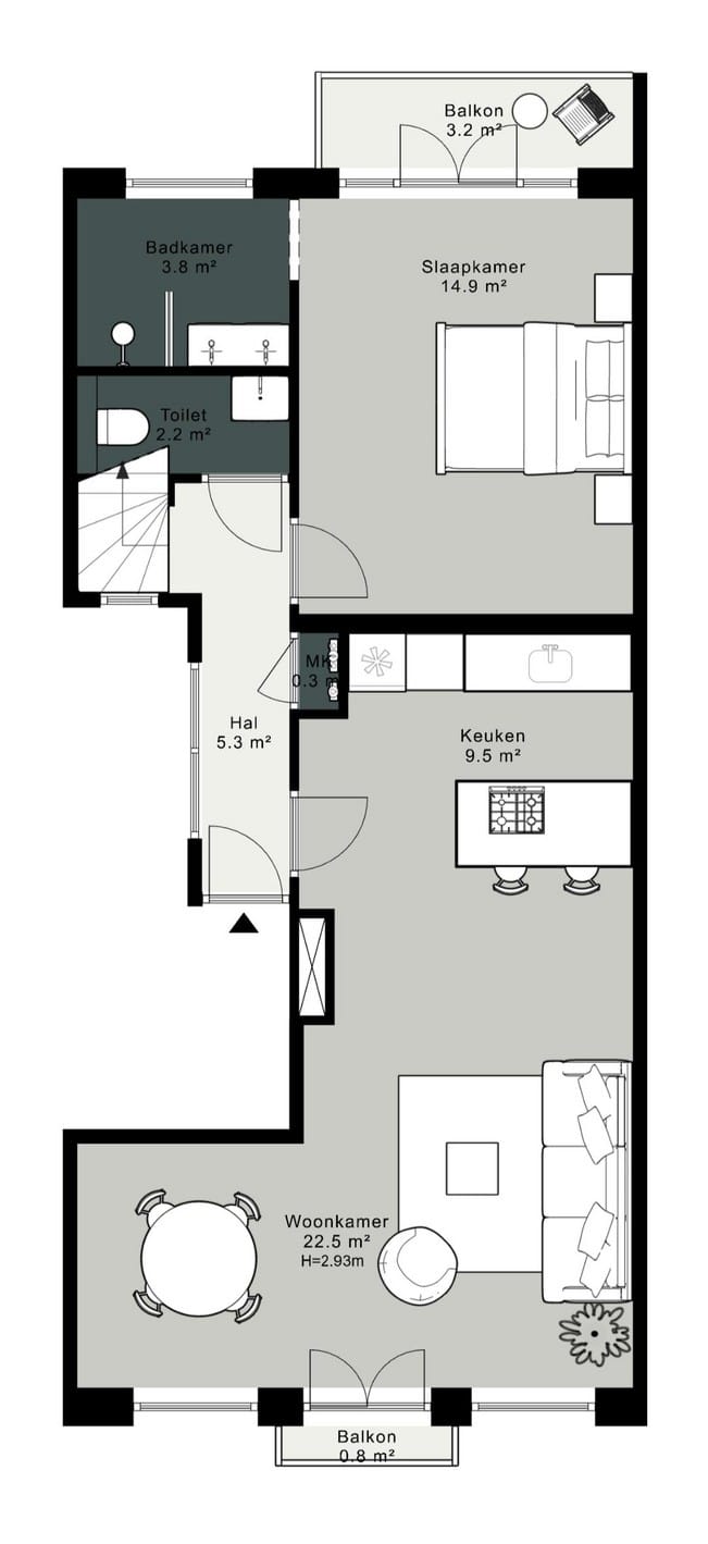 Foto 6 van Ruysdaelstraat 118-B