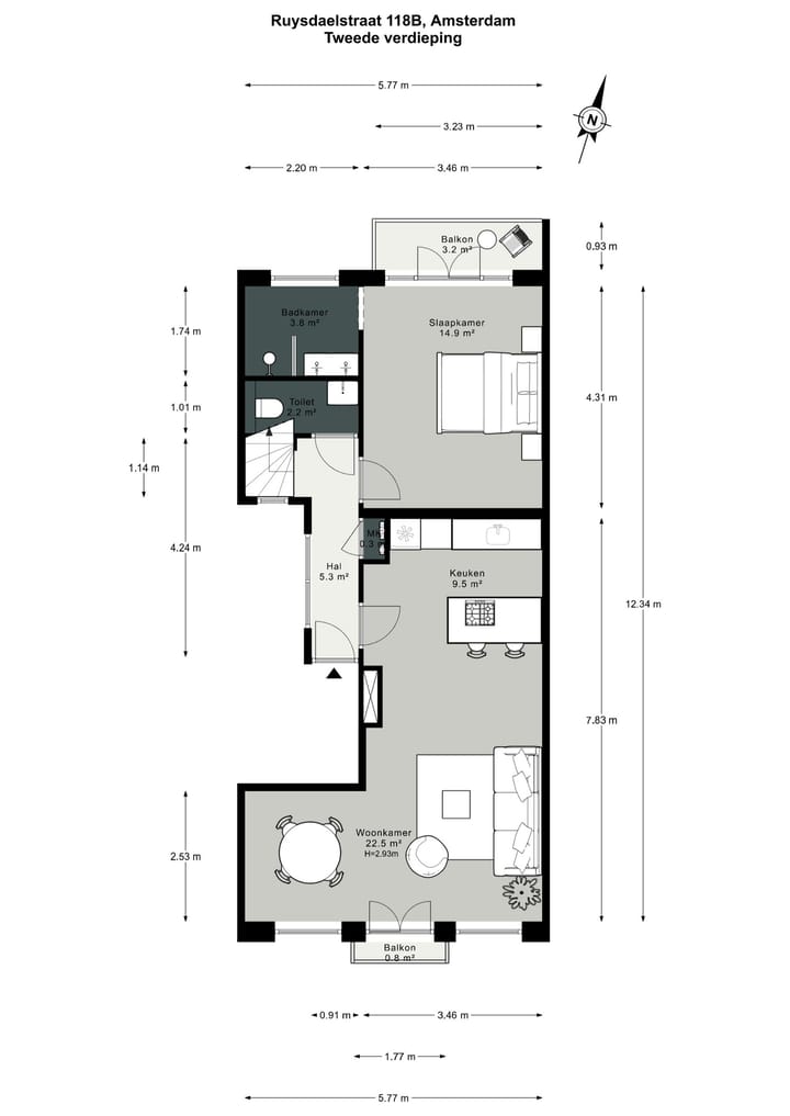 Foto 48 van Ruysdaelstraat 118-B