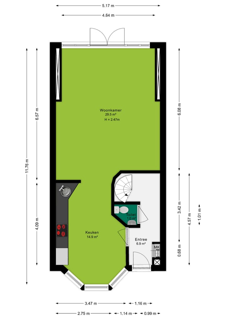 Foto 40 van Churchilldreef 53