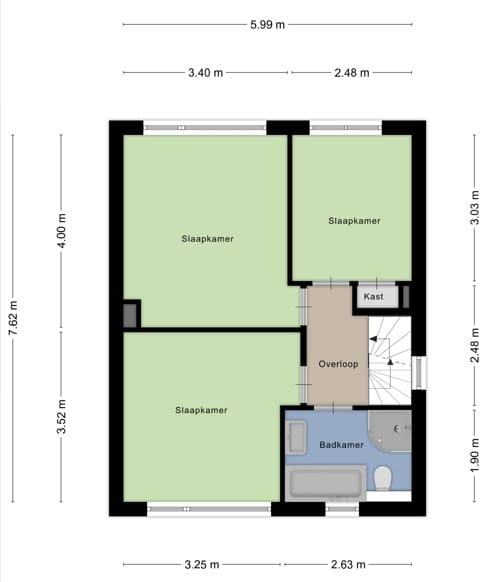 Foto 12 van Burgemeester Beststraat 18