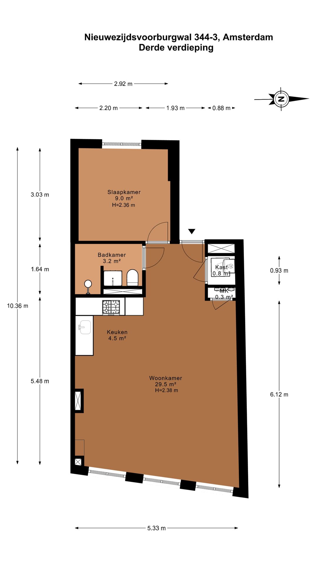 Foto 22 van Nieuwezijds Voorburgwal 344-3