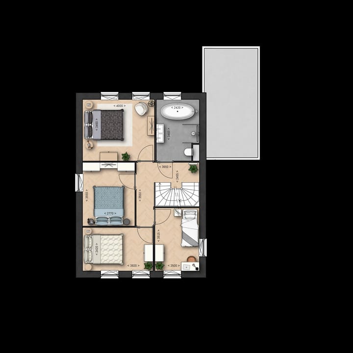 Foto 4 van Vrijstaande woning (Bouwnr. 100)