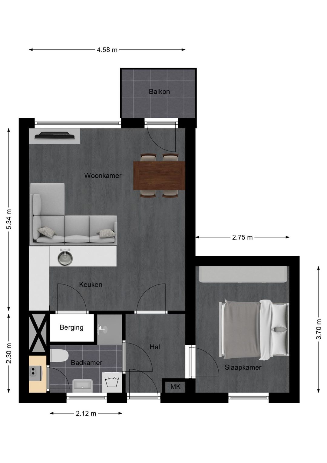 Foto 22 van Vulcanushof 57-C