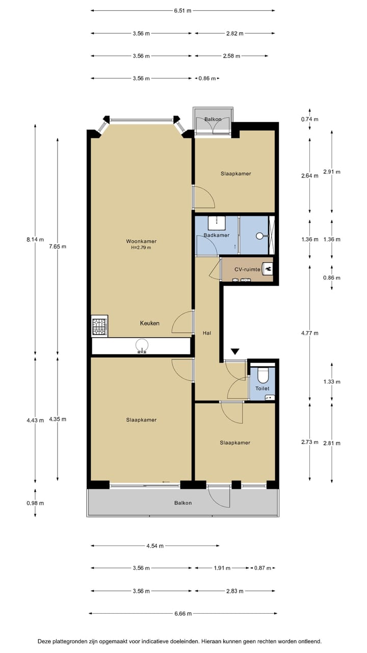 Foto 11 van Willem Buytewechstraat 166-A02