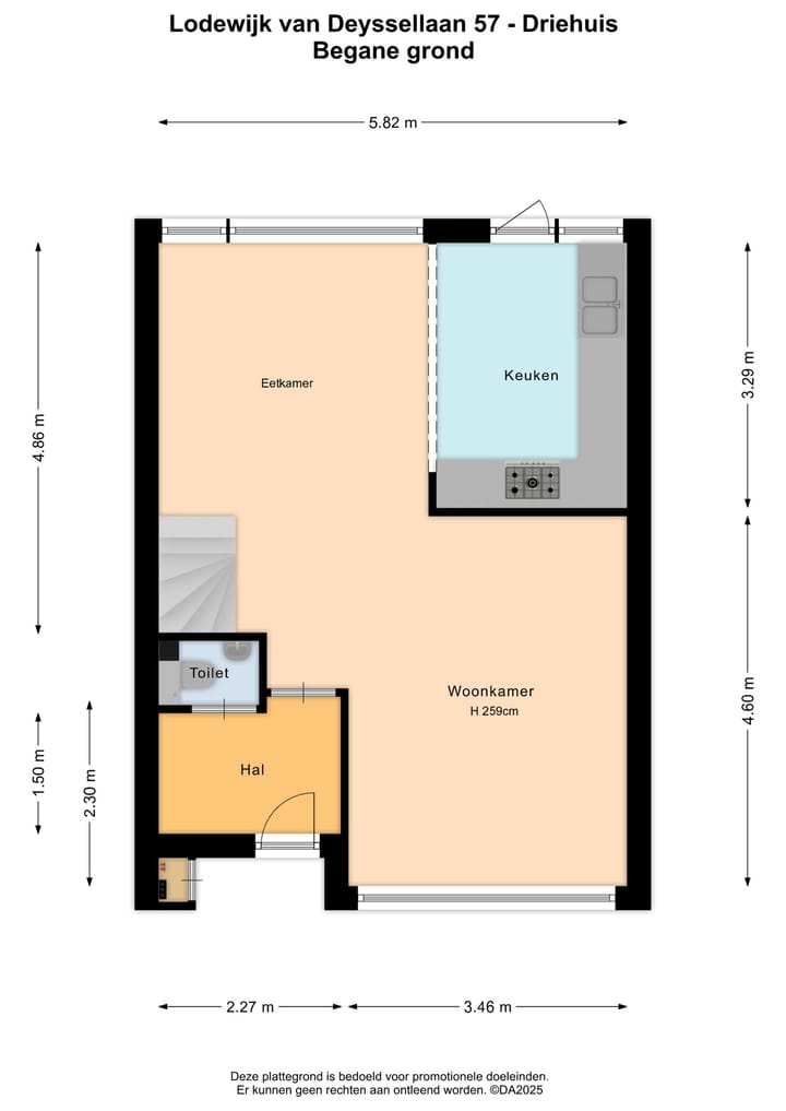 Foto 56 van Lodewijk van Deyssellaan 57