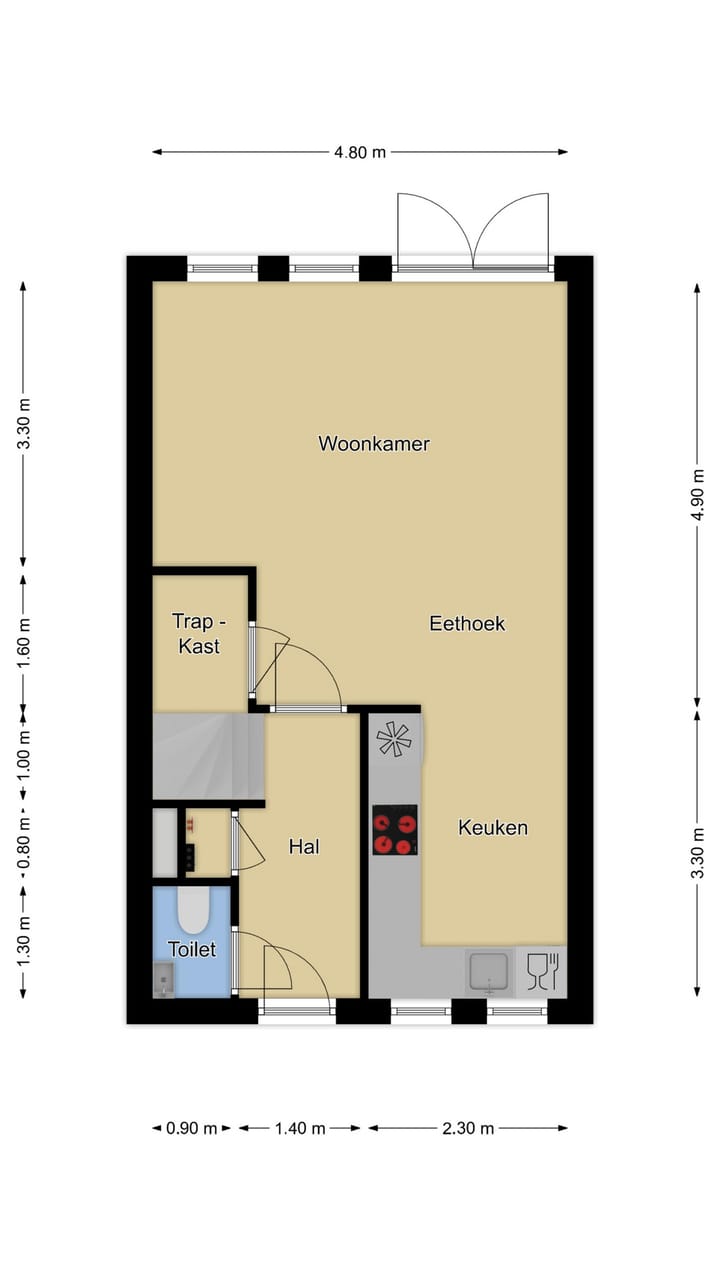 Foto 7 van Groot-Brittanniëstraat 90