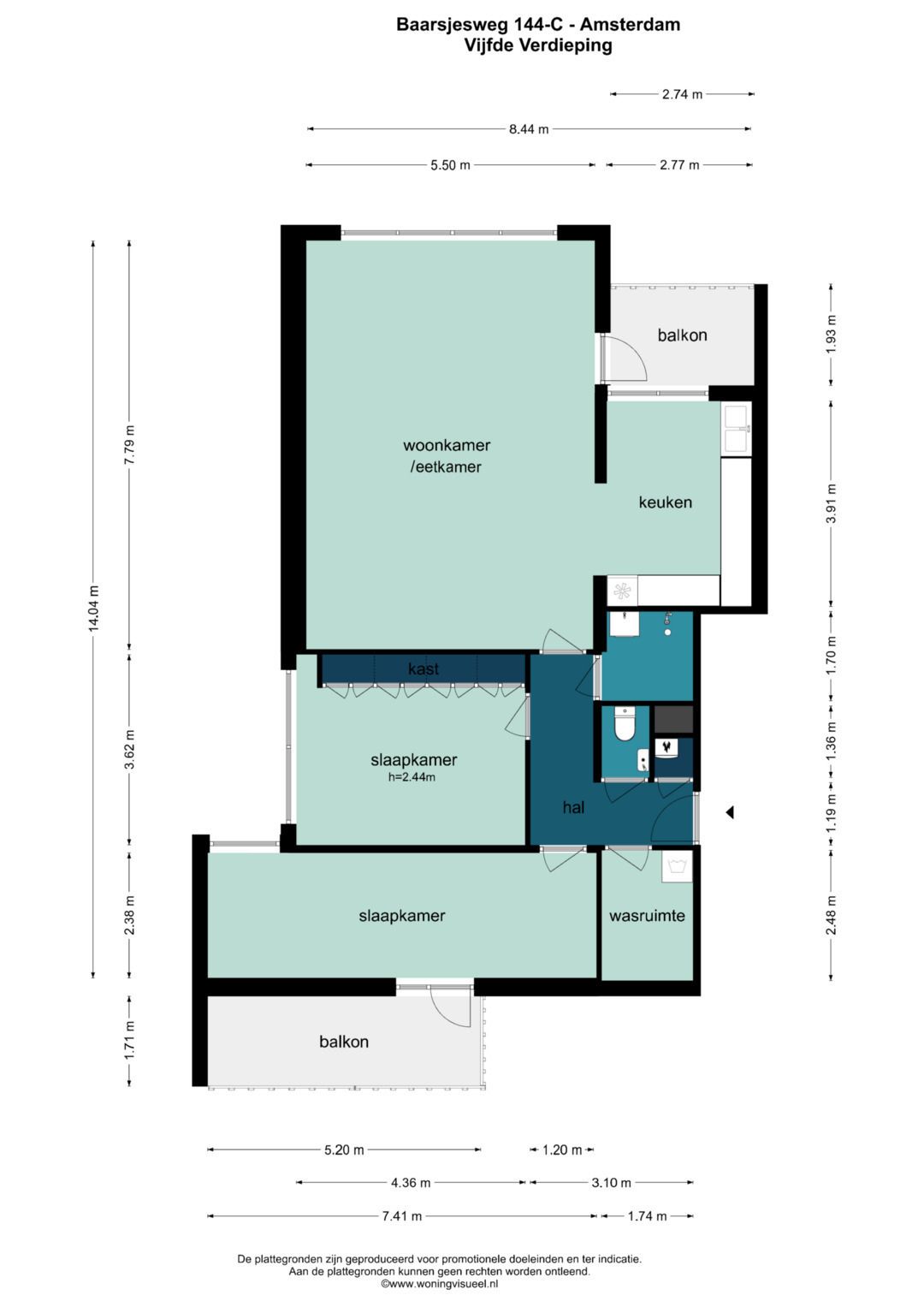 Foto 39 van Baarsjesweg 144-C