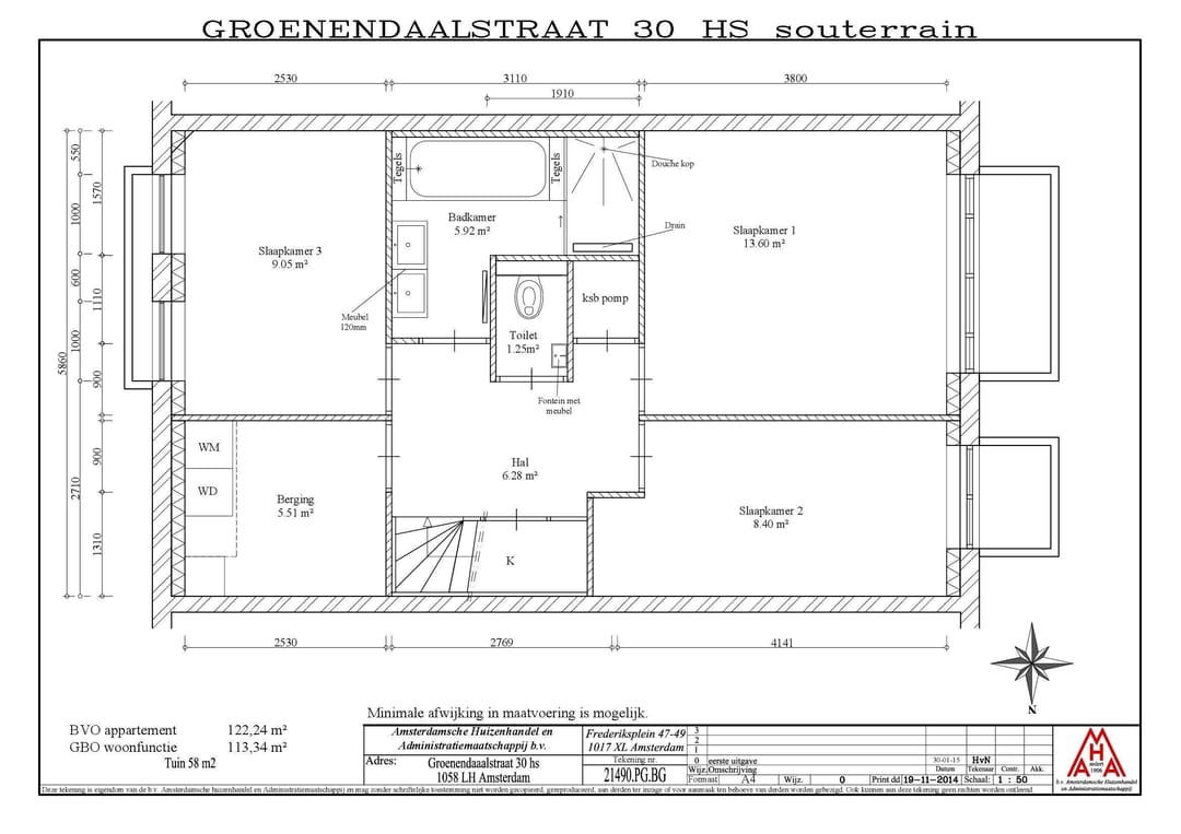 Foto 13 van Groenendaalstraat 30-H