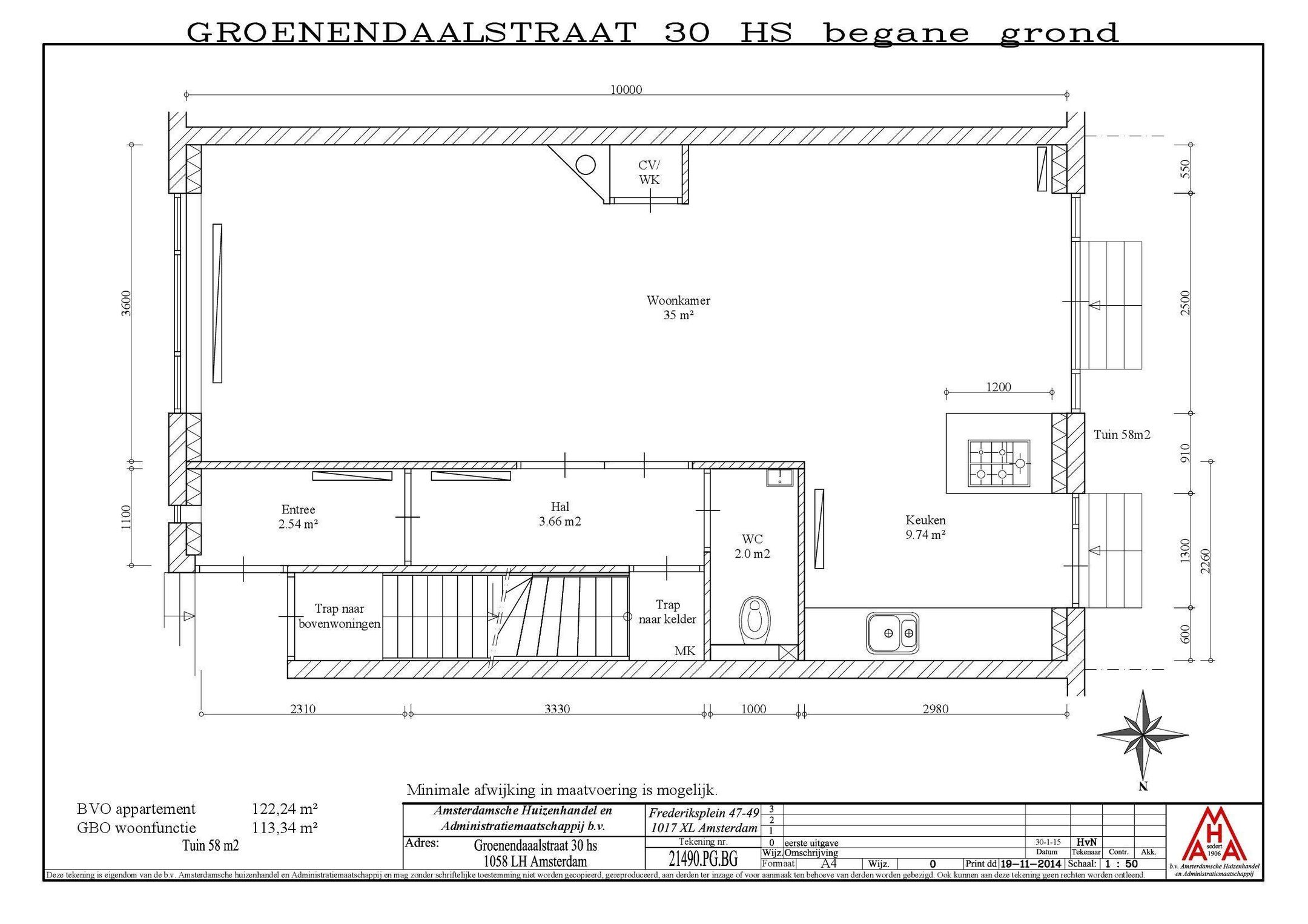 Foto 12 van Groenendaalstraat 30-H