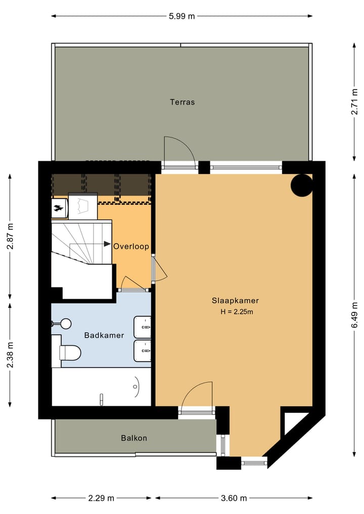 Foto 37 van John Franklinstraat 47-3