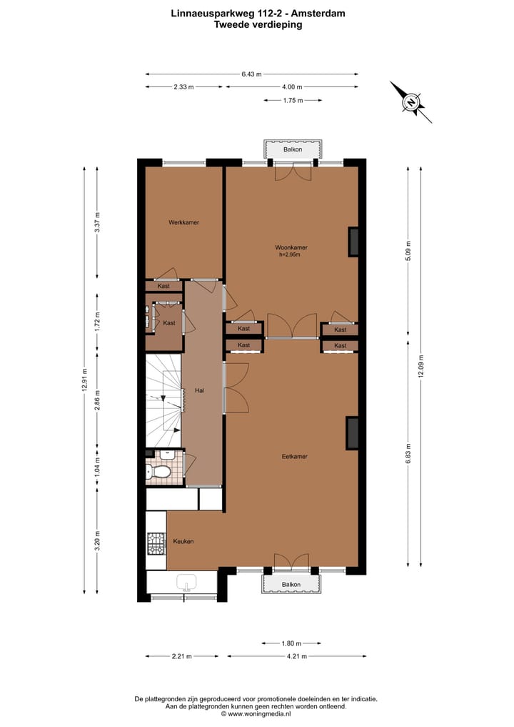 Foto 41 van Linnaeusparkweg 112-2