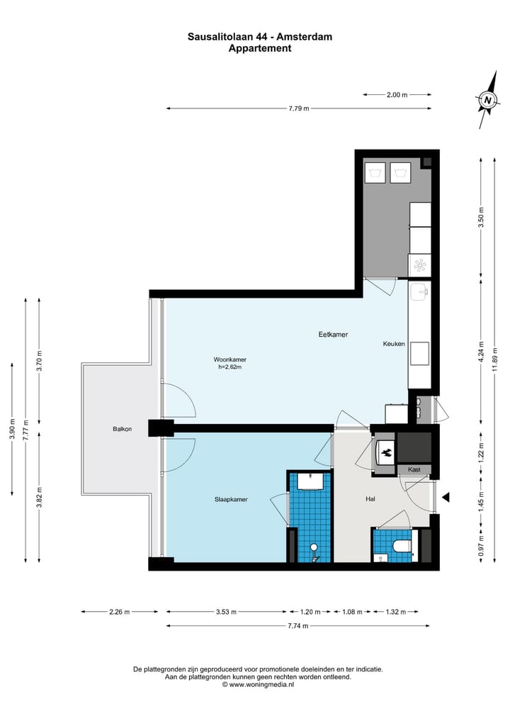 Foto 30 van Sausalitolaan 44